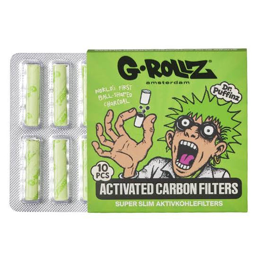 G-Rollz Filtres à charbon actif (à l'unité)