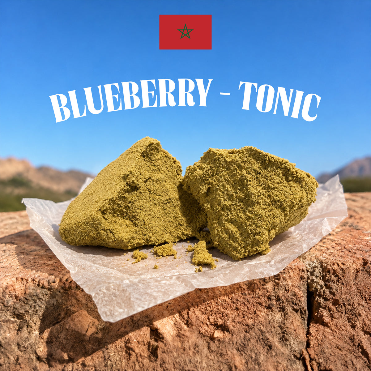 Beldia Blueberry × Cannatonic - Made in Maroc