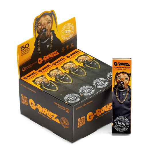 G-Rollz Feuilles à rouler Non blanchie + carton