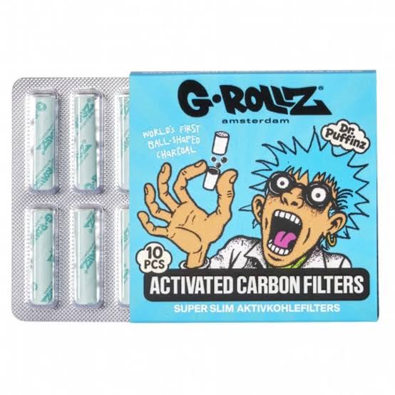 G-Rollz Filtres à charbon actif (à l'unité)