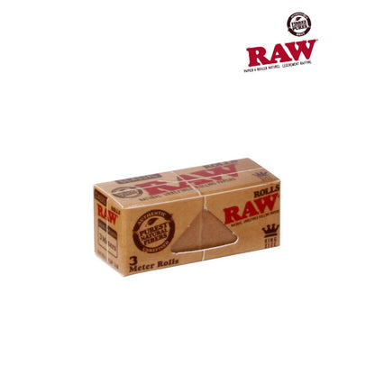 RAW Classic Rolls – Rouleau de 5 m, 100 % naturel